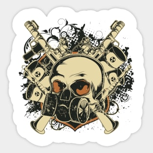 skull Sticker